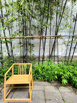 竹子庭院
