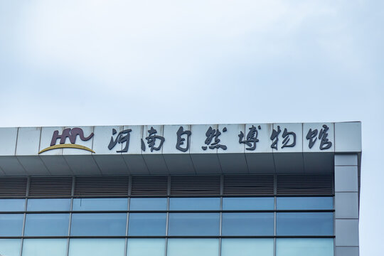 河南自然博物馆展馆建筑外景