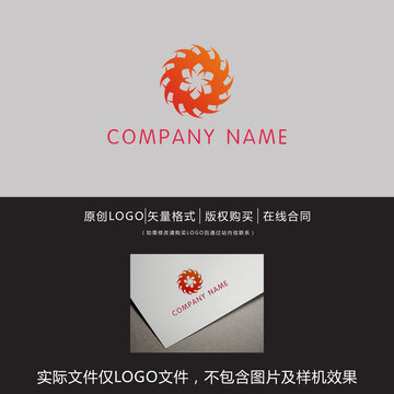 花LOGO設(shè)計