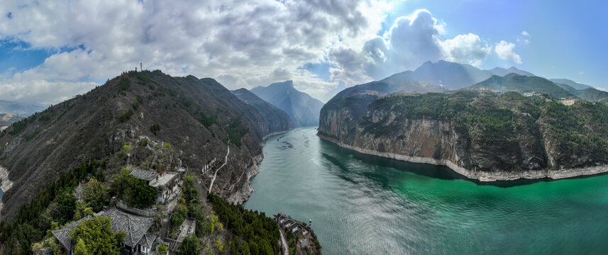 三峡山水风光长图