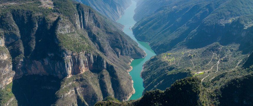 三峡山水风光长图