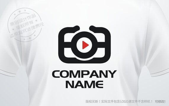 视频拍摄logo