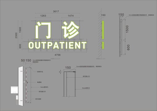 楼体字