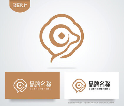 羊头logo钱币