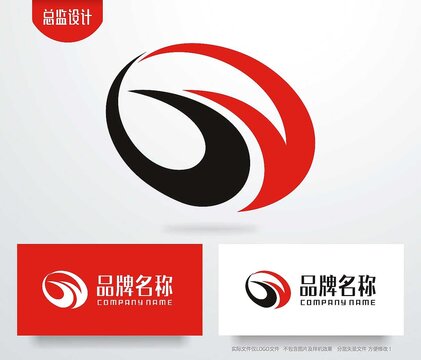 雄鹰展翅logo道路