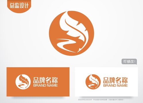 羽毛笔logo成人教育