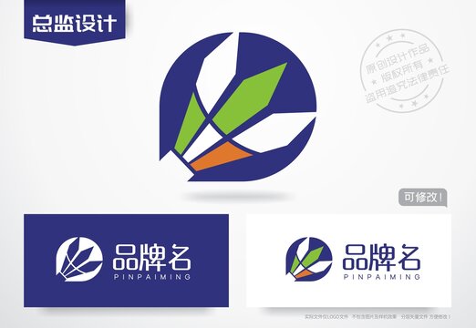 羽毛球馆logo