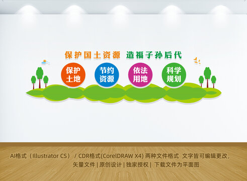 國土局形象墻