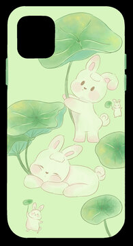 手机壳卡通兔子