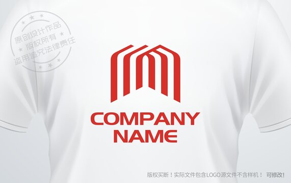 M字母logo