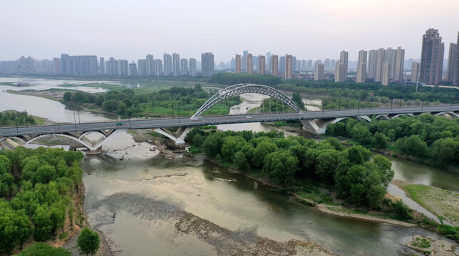 洛阳城区洛河湿地