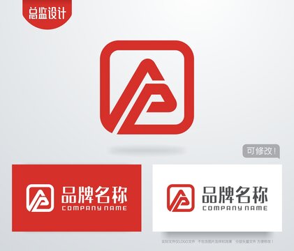 运动logo字母P标志