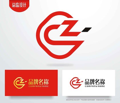字母CZ设计logo