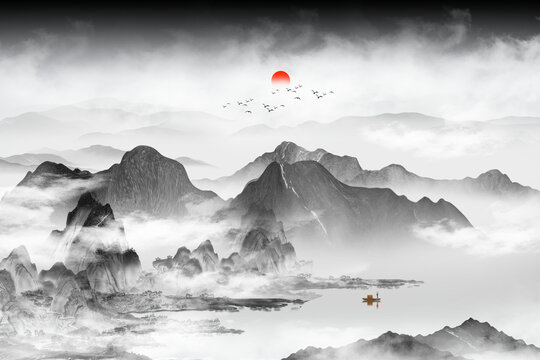 水墨畫