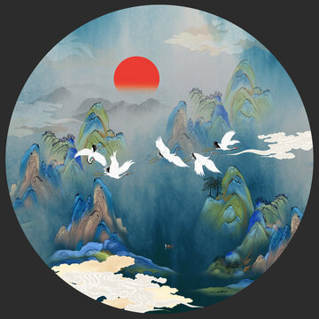 傳統(tǒng)山水
