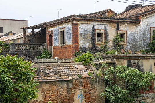 闽南城中村地方特色建筑老房子