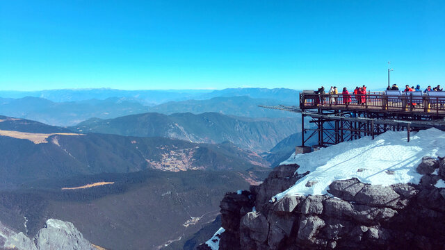 玉龙雪山观景台