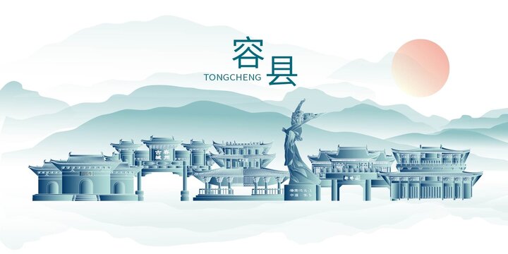 容縣大醉美城市印象海報(bào)