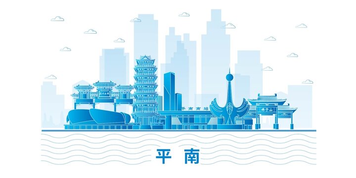 平南县未来科技城市设计素材