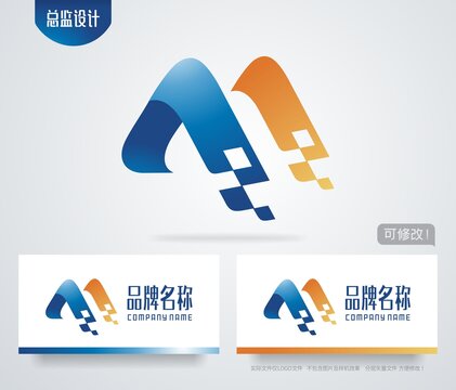 M字母logo字母M标志