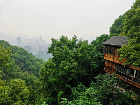 大山深处古建筑