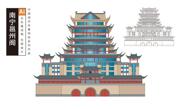 南寧邕州閣