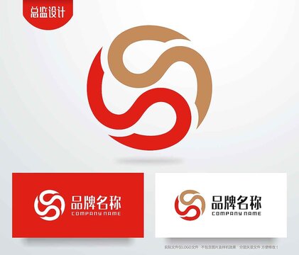 S字母logo字母S标志金融