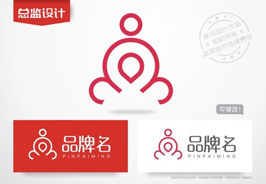 禅意logo坐禅