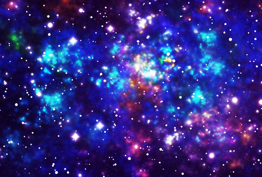 高清夢幻星空背景