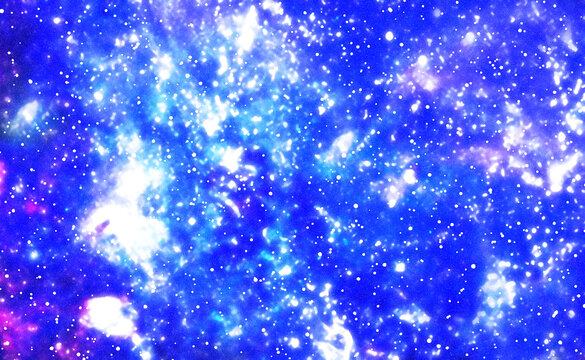 高清大氣星空裝飾畫