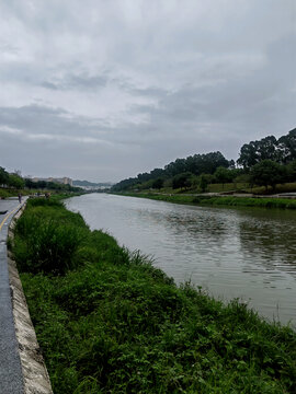 光明茅洲河风光