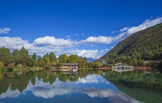 丽江古城玉泉公园5A级景区