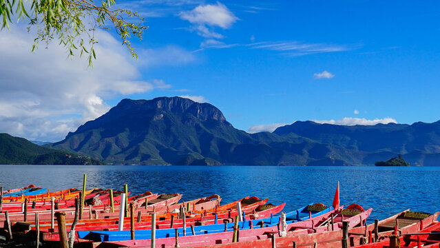 丽江泸沽湖景区