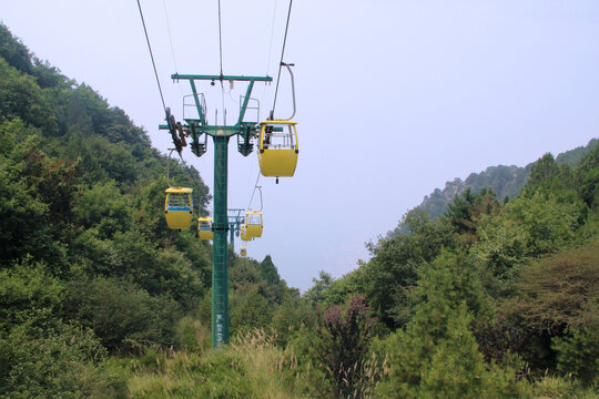 绵山风景名胜区缆车