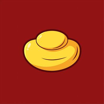 金元寶春節(jié)中國風過年插畫矢量