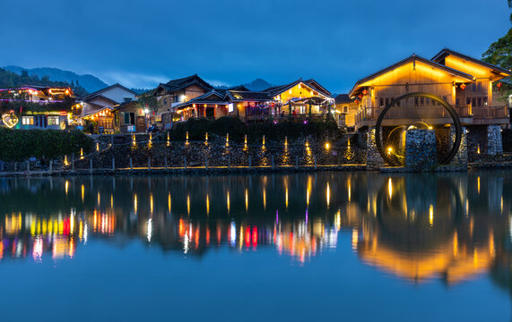 云水谣夜景