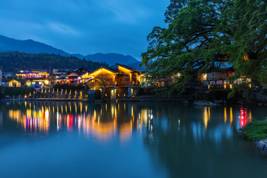 云水谣夜景