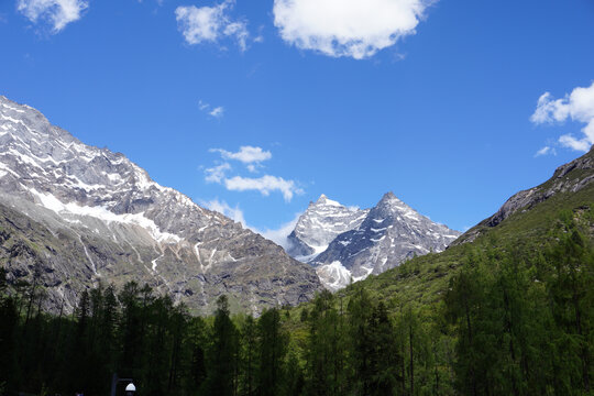 四姑娘山双桥沟景区摄影