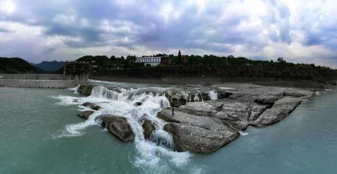 慢门水景