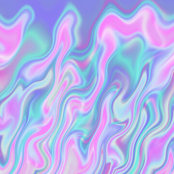 炫彩幻彩極光背景