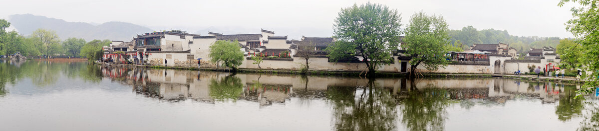 宏村全景