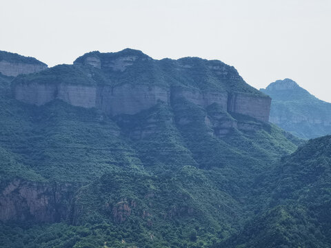 太行山背景素材