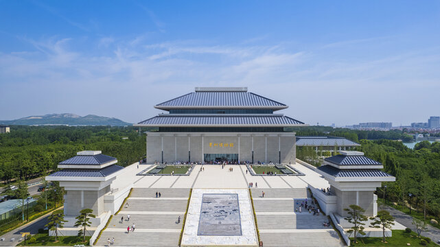 青州博物馆新馆建筑风景