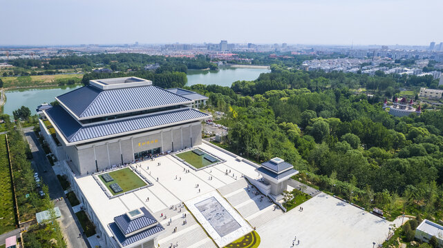 青州博物馆新馆建筑风景