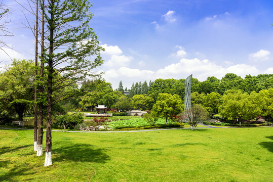 浦口公园美景