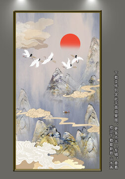 歐式國潮山水