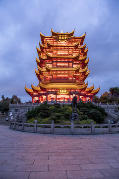 黄鹤楼夜景