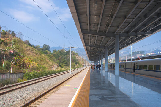 永泰站站台建筑