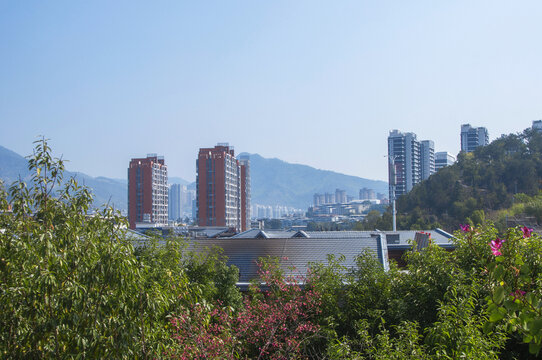 永泰城市一角