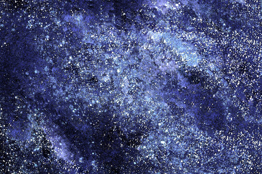 星空斑點(diǎn)背景藝術(shù)畫(huà)創(chuàng)意畫(huà)